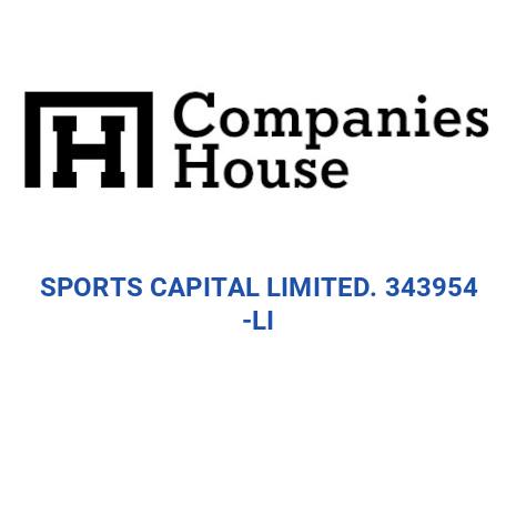 SPORTS CAPITAL LIMITED. 343954 -LI - It's Over 9000!